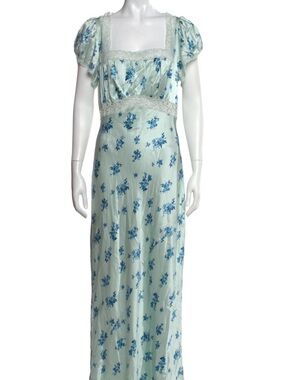 Reformation Clarisse Silk Dress